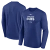 Chicago Cubs Nike Rush Blue AC Team Issued Long Sleeve Tee -Hockey Store 015H 4EW EJ J37 FF0