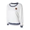 Chicago Bears Women's Cream Sherpa Crewneck Top -Hockey Store 0503 0W05 SFZ Granite Ladies Top REGULAR