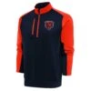 Chicago Bears Antigua Poly Team 1/4 Zip 1 Chicago Bears Antigua Poly Team 1/4 Zip -Hockey Store 104646 537 ED1334 ChicagoBears
