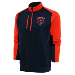 Chicago Bears Antigua Poly Team 1/4 Zip
