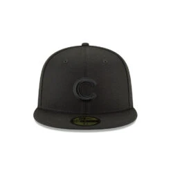 Chicago Cubs New Era Pitch Black 59FIFTY Fitted Hat 10 Chicago Cubs New Era Pitch Black 59FIFTY Fitted Hat -Hockey Store 11591170 59FIFTY MLBBASICFITTED CHICUB BLKBLK F