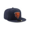 Chicago Bears Bear Face Logo New Era 59FIFTY Fitted Hat