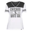 NEW ERA Chicago White Sox Bi-Blend V-Neck Women's T-Shirt 2 NEW ERA Chicago White Sox Bi-Blend V-Neck Women's T-Shirt -Hockey Store 1294401773056LIWIBGJ29588AA00CHIWHIFRONTF
