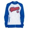 NEW ERA Chicago Cubs Royal Pinstripe Women's Hoodie