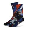 Justin Fields Chicago Bears Player Stripe Socks -Hockey Store 309RSJustinFields PlayerStripe 2 CombinedFootForm
