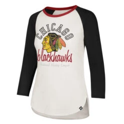 47 Chicago Blackhawks Women's Sandstone KA Midrange Raglan Shirt