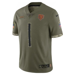 Justin Fields Chicago Bears Nike 2022 Salute To Service Limited Jersey 7 Justin Fields Chicago Bears Nike 2022 Salute To Service Limited Jersey -Hockey Store 36NM STSV F36 003 FF1