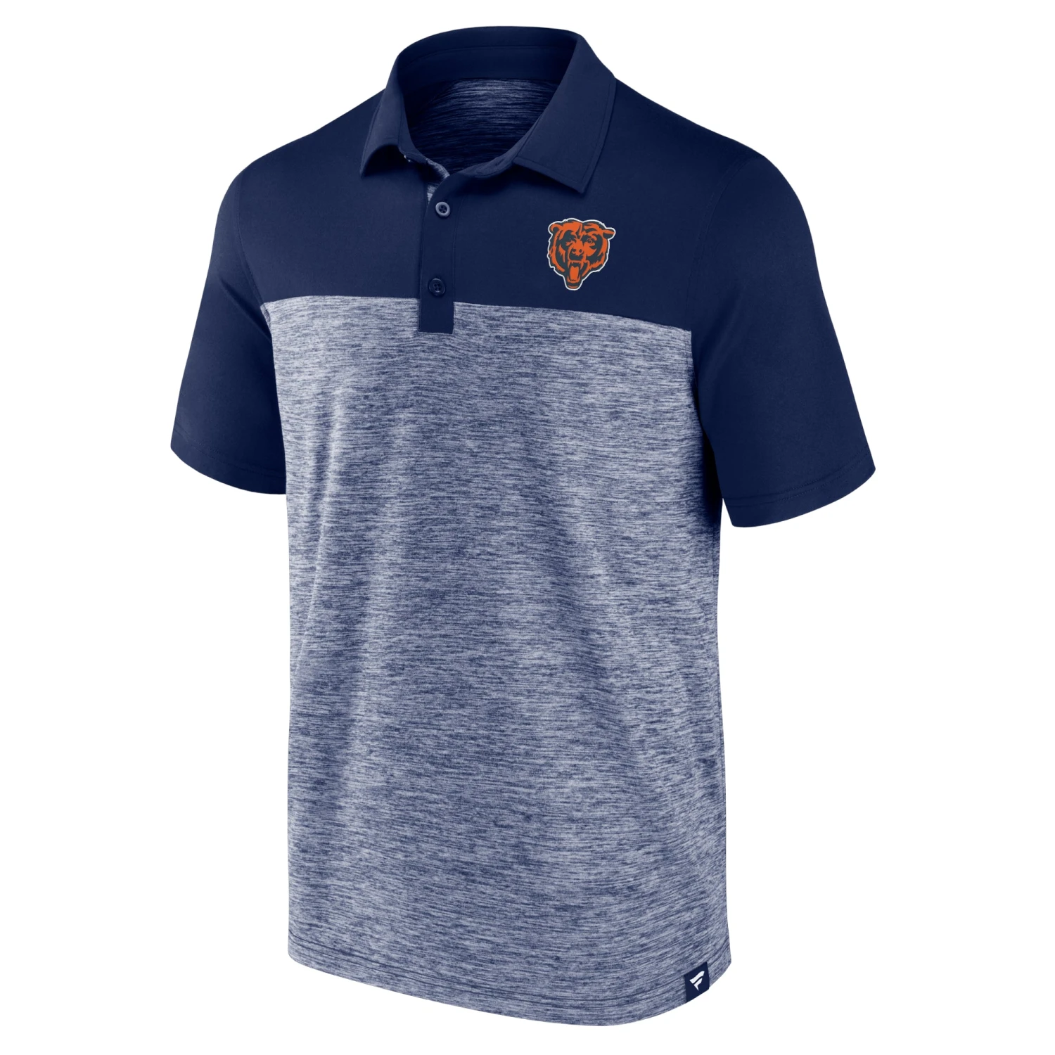 Fanatics Chicago Bears Navy Clutch Polo 4 Fanatics Chicago Bears Navy Clutch Polo - Image 2