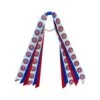 Chicago Cubs Mini Pony Streamer Hair Ribbon -Hockey Store 41MiniPonyStreamerChicagoCubs 1