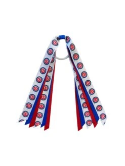 Chicago Cubs Mini Pony Streamer Hair Ribbon
