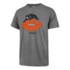 47 Chicago Bears Grey 1946 Retro Logo Super Rival T-Shirt -Hockey Store 480851 WR MF