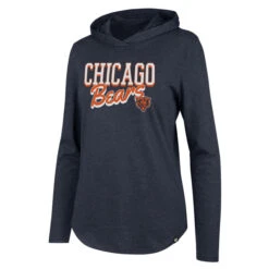 Chicago Bears Women's Navy 47 Club Hoody