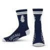 Chicago Cubs 1914 Cooperstown Logo Socks -Hockey Store 504ChicagoCubsCTN 2StripeDeuceCustom Navy
