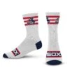 Chicago White Sox 5 Stripe Batterman Socks -Hockey Store 504ChicagoWhiteSoxCTN 5StripeBig White