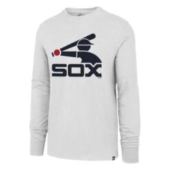 '47 BRAND Chicago White Sox 1976 - 1990 Logo Club Long Sleeve Tee