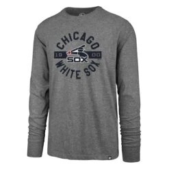 47 Chicago White Sox Slate Grey Batterman Roundabout Long Sleeve Men's Tee