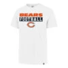 47 Chicago Bears White Super Rival Football Tee 2 47 Chicago Bears White Super Rival Football Tee -Hockey Store 529119 WR MF