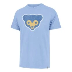 47 Chicago Cubs Columbia Gulf Blue Franklin T-Shirt