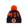 NEW ERA Chicago Bears 2020 Sideline CHI Pom Knit Hat -Hockey Store 60011884 60011515 60051318 KNIT NFL20ONFSPORTKNIT CHIBEAC OTC F