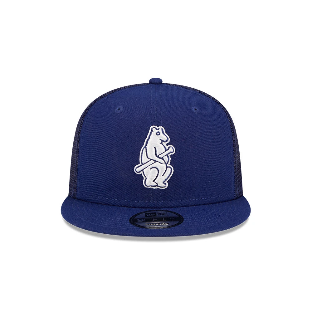 Chicago Cubs Navy 1914 Classic New Era 9FIFTY Mesh Snapback 4 Chicago Cubs Navy 1914 Classic New Era 9FIFTY Mesh Snapback - Image 2