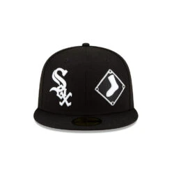 Chicago White Sox New Era 59FIFTY Patches Black Fitted Hat -Hockey Store 60138910 59FIFTY NE20Q4PATCHPRIDE CHIWHI OTC F
