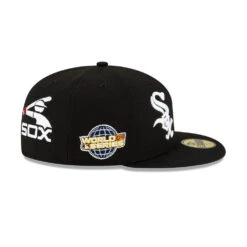 Chicago White Sox New Era 59FIFTY Patches Black Fitted Hat -Hockey Store 60138910 59FIFTY NE20Q4PATCHPRIDE CHIWHI OTC RSIDE