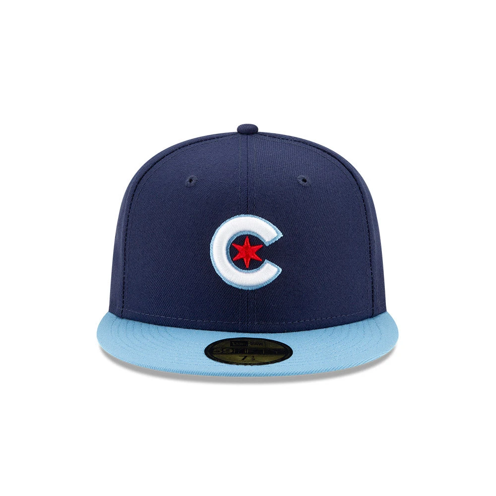 Chicago Cubs City Connect 59FIFTY Fitted Hat By New Era 5 Chicago Cubs City Connect 59FIFTY Fitted Hat By New Era - Image 3