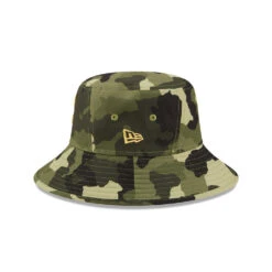Chicago Cubs New Era 2022 Armed Forces Day Bucket Hat -Hockey Store 60233760 BUCKET MLB22AFDBUCKET CHICUB XCM LSIDE