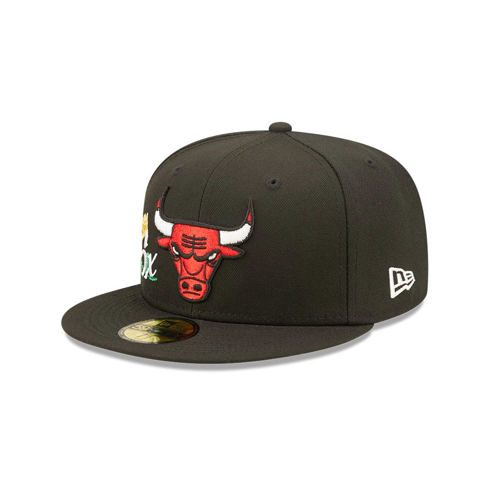 Chicago Bulls Crown 6x Champs New Era 59FIFTY Fitted Hat 5 Chicago Bulls Crown 6x Champs New Era 59FIFTY Fitted Hat - Image 3