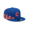 NEW ERA Chicago Cubs Side Split New Ear 59FIFTY Fitted Hat -Hockey Store 60243556 59FIFTY SIDESPLIT11090 CHICUB OTC 3QR
