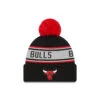 Chicago Bulls Knit Repeat Hat -Hockey Store 60266725 KNIT MKNITREPEAT CHIBUL OTC F