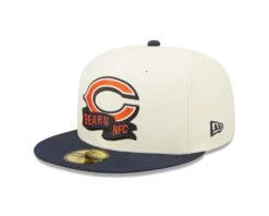Chicago Bears New Era Cream/Navy 2022 Sideline 59FIFTY Fitted Hat -Hockey Store 60280061 59FIFTY NFL22SL5950 CHIBEA CHWOTC 3QL