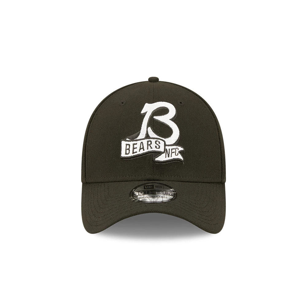 Chicago Bears 2022 Sideline New Era 39THIRTY Coaches Black Flex Fit Hat 4 Chicago Bears 2022 Sideline New Era 39THIRTY Coaches Black Flex Fit Hat - Image 2