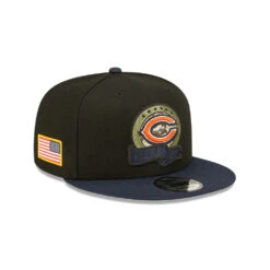 Chicago Bears 2022 Salute To Service On-Field New Era 9FIFTY Snapback Hat