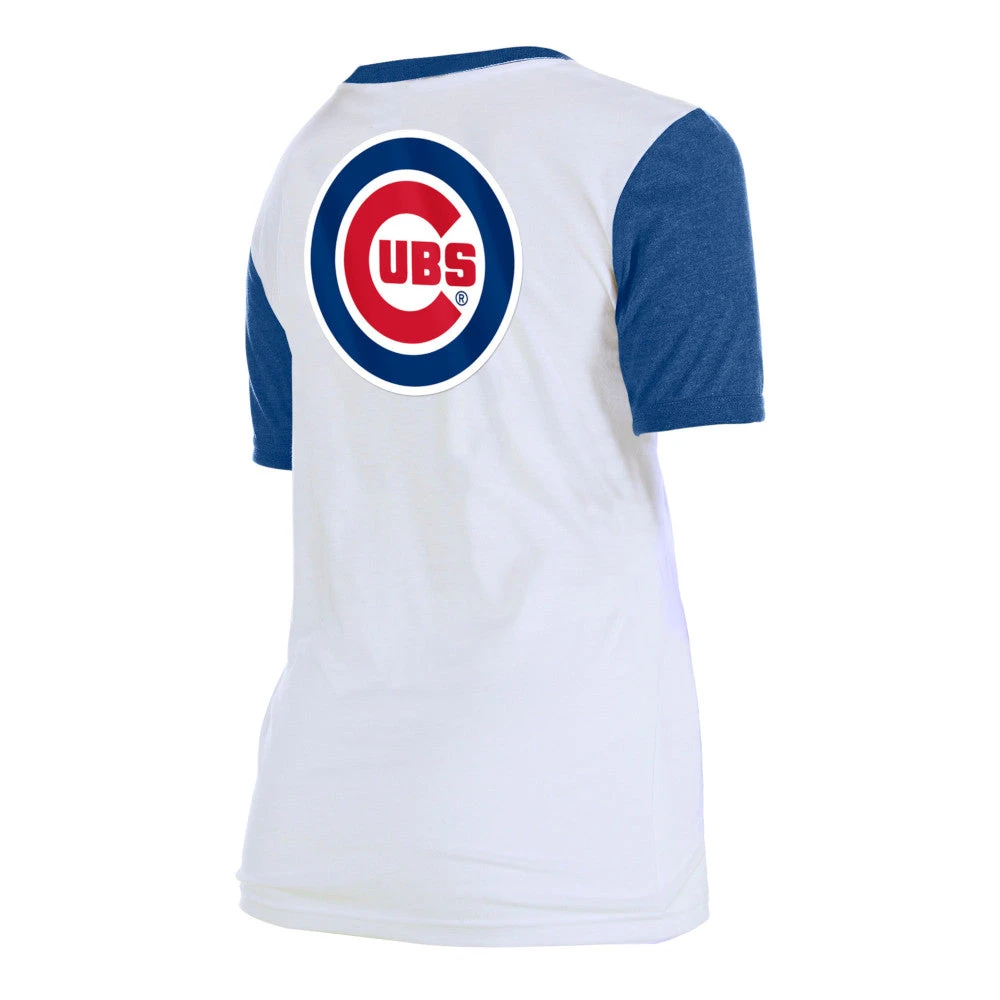 NEW ERA Chicago Cubs Logo Throwback T-Shirt 4 NEW ERA Chicago Cubs Logo Throwback T-Shirt - Image 2