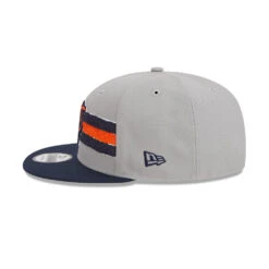 Chicago Bears Gray/Stripes Bear Logo New Era 9FIFTY Snapback Hat -Hockey Store 60370071 9FIFTY M950BANDE3 CHIBEA OTC LSIDE