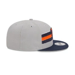 Chicago Bears Gray/Stripes Bear Logo New Era 9FIFTY Snapback Hat -Hockey Store 60370071 9FIFTY M950BANDE3 CHIBEA OTC RSIDE