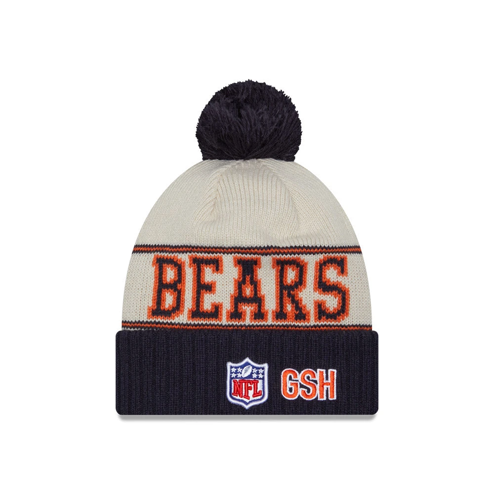 NEW ERA Chicago Bears 2023 Sideline Historic Collection Knit Hat 4 NEW ERA Chicago Bears 2023 Sideline Historic Collection Knit Hat - Image 2