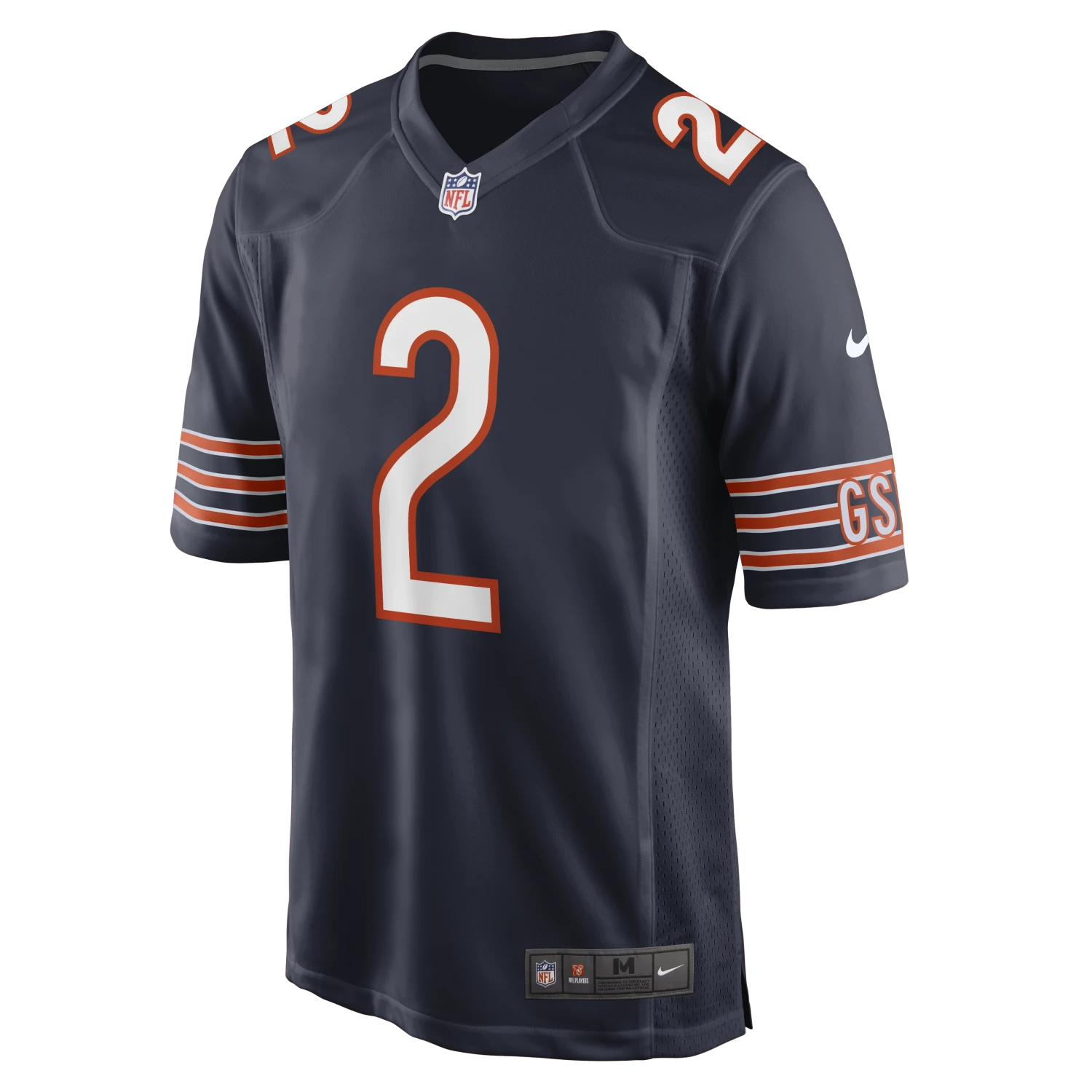 D.J. Moore Chicago Bears Nike Navy Replica Game Jersey 5 D.J. Moore Chicago Bears Nike Navy Replica Game Jersey - Image 3