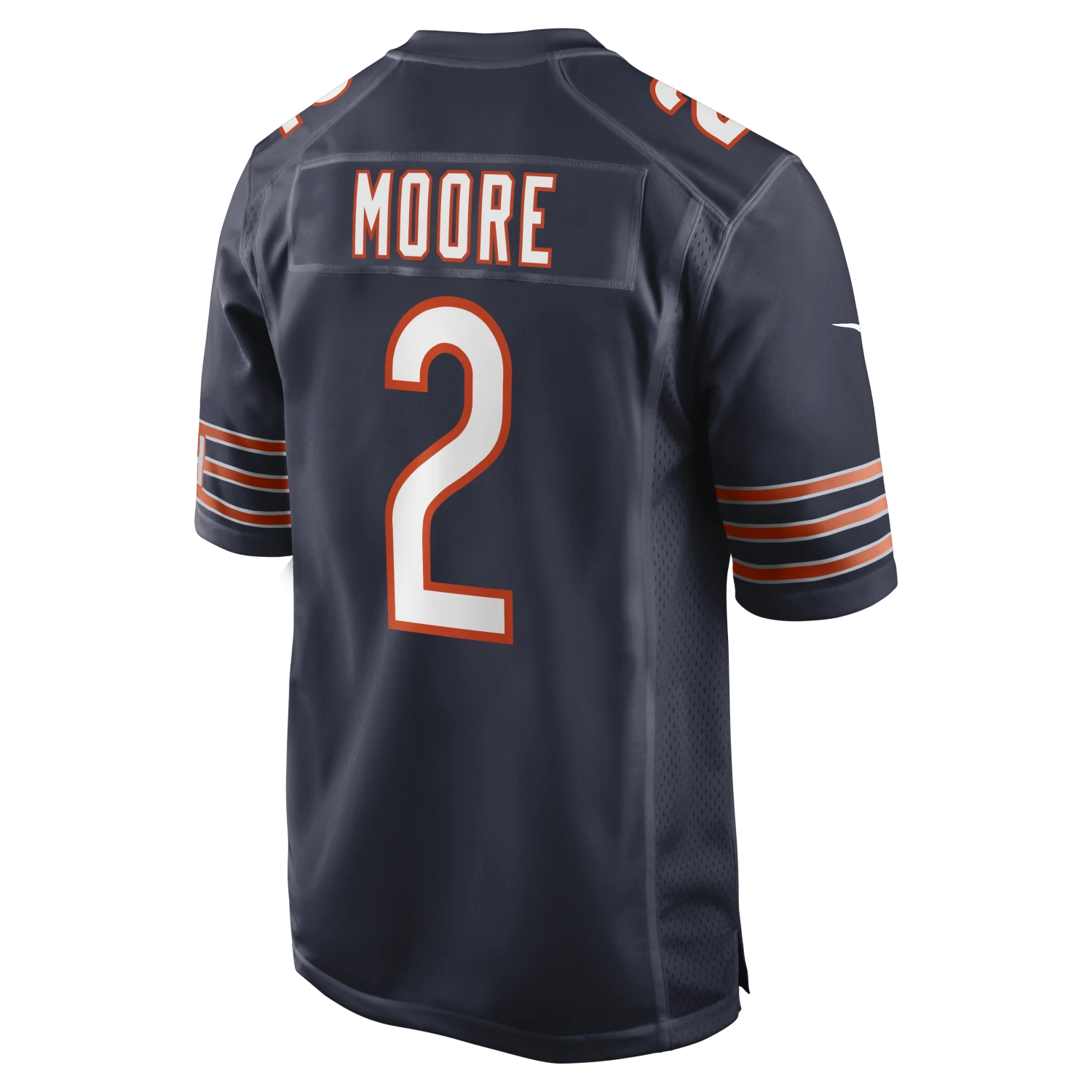 D.J. Moore Chicago Bears Nike Navy Replica Game Jersey 4 D.J. Moore Chicago Bears Nike Navy Replica Game Jersey - Image 2