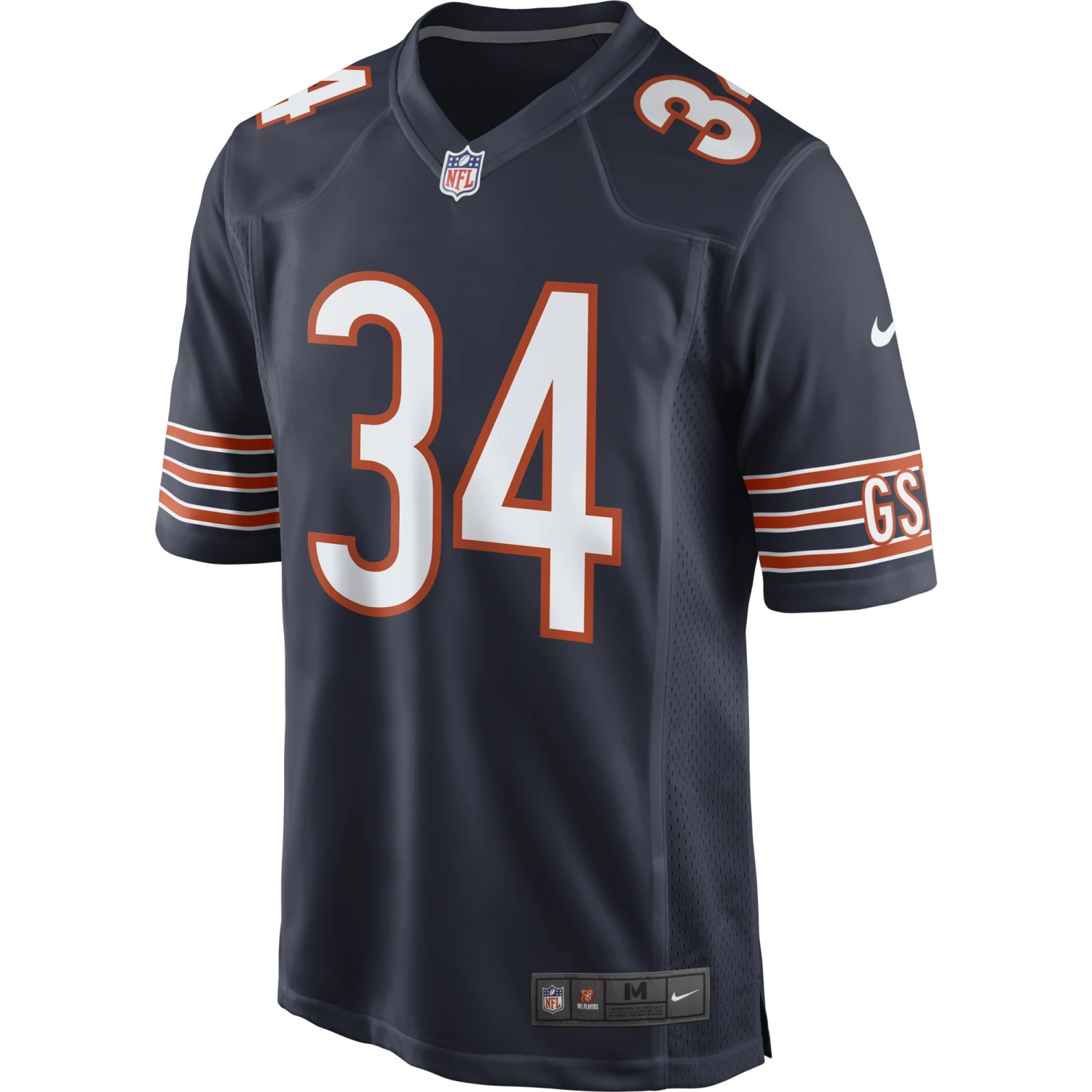 Walter Payton Chicago Bears Nike Navy Replica Game Jersey 4 Walter Payton Chicago Bears Nike Navy Replica Game Jersey - Image 2