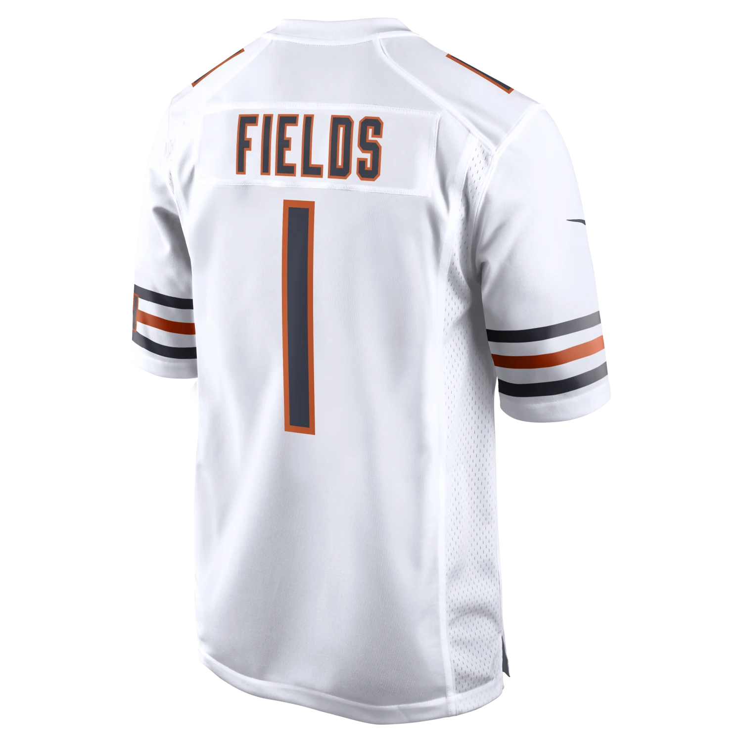 Justin Fields Chicago Bears Nike Men's White Replica Game Jersey 5 Justin Fields Chicago Bears Nike Men's White Replica Game Jersey - Image 3