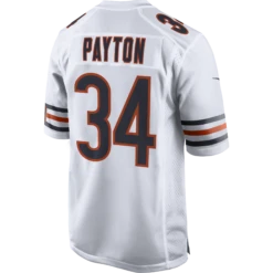 Walter Payton Chicago Bears Nike Men's White Road Game Jersey