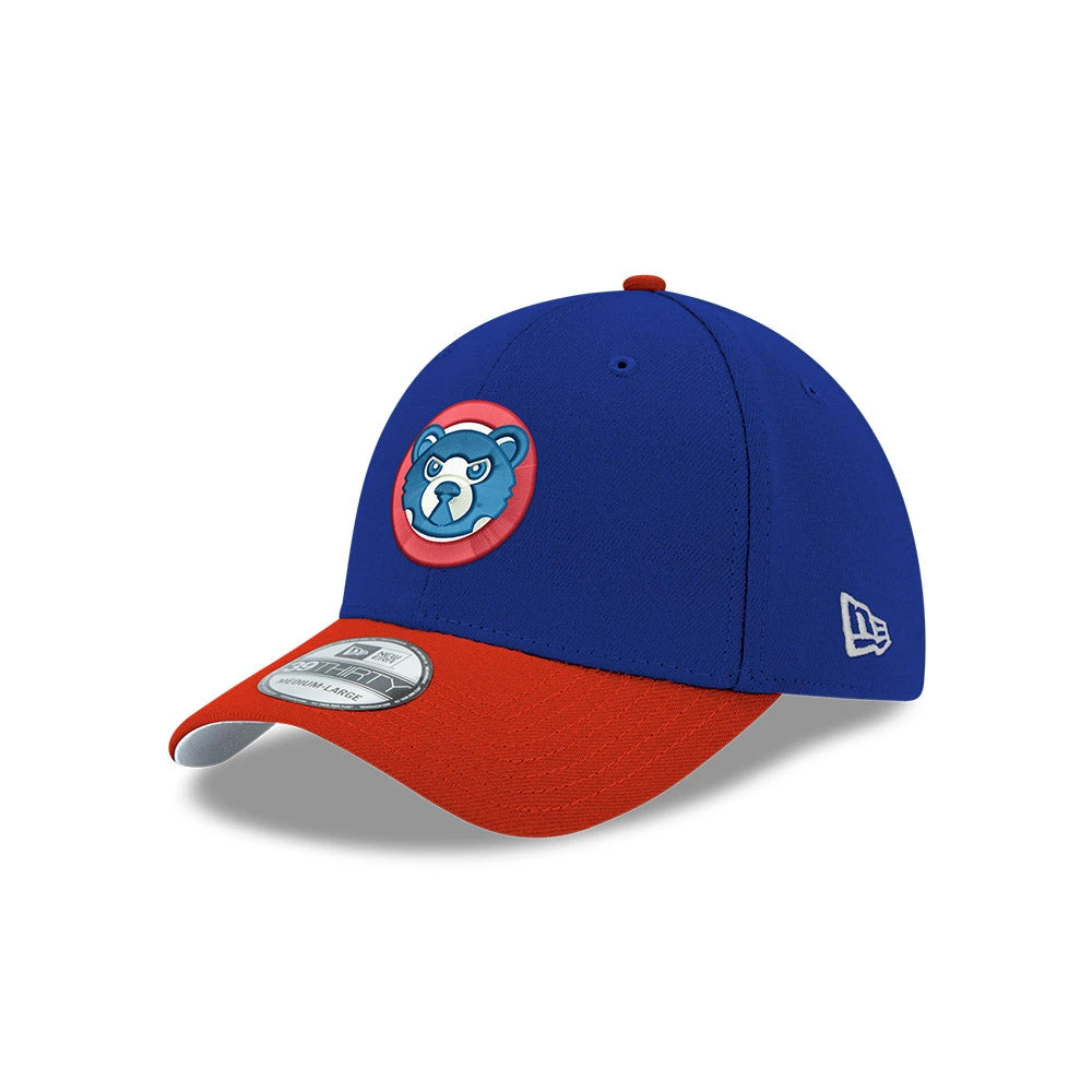 NEW ERA Chicago Cubs Royal/Red 1994 - 1996 Logo 39THIRTY Flex Fit Hat 3 NEW ERA Chicago Cubs Royal/Red 1994 - 1996 Logo 39THIRTY Flex Fit Hat