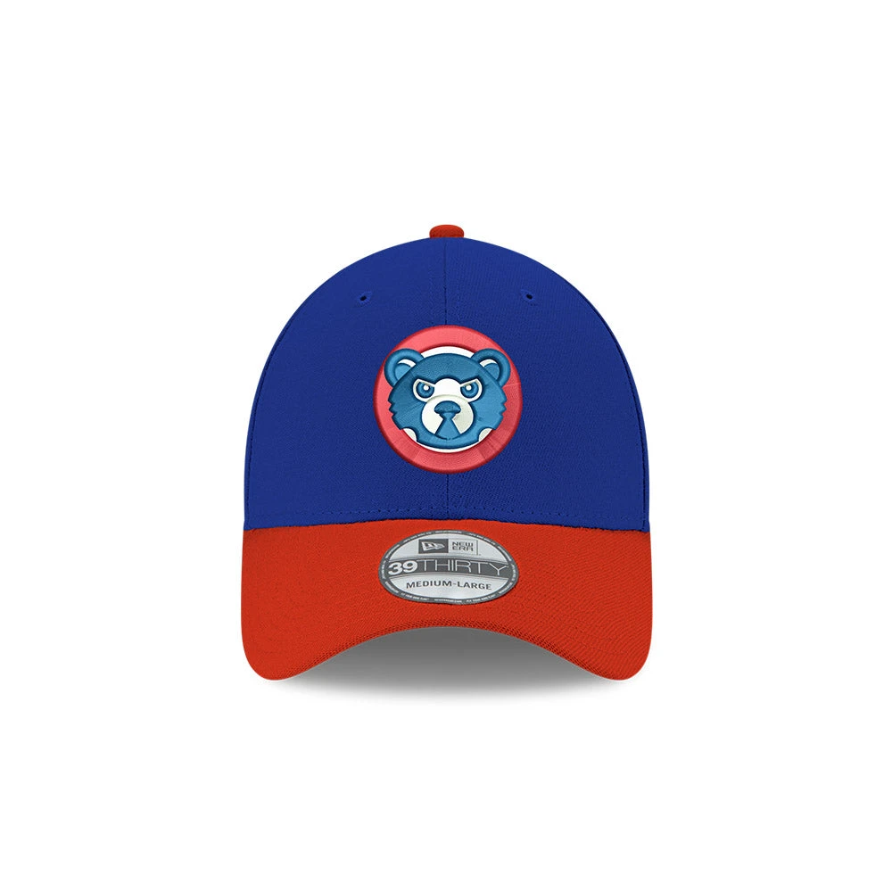 NEW ERA Chicago Cubs Royal/Red 1994 - 1996 Logo 39THIRTY Flex Fit Hat 4 NEW ERA Chicago Cubs Royal/Red 1994 - 1996 Logo 39THIRTY Flex Fit Hat - Image 2