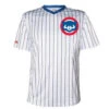 Chicago Cubs Sublimated Pinstripe 1984 V-Neck Shirt -Hockey Store 84604Cubs 2