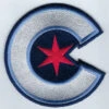 Chicago Cubs City Connect C Collector Patch 2 Chicago Cubs City Connect C Collector Patch -Hockey Store 85571 MLB CCChicagoCubsCityConnectCapLogo 2