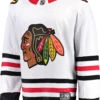 Chicago Blackhawks Fanatics White Breakaway Away Jersey -Hockey Store 879M CBHA 2AE BWA Front