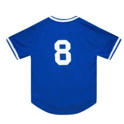 Andre Dawson Chicago Cubs Mitchell & Ness Authentic Royal Pullover BP Jersey