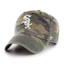 47 Chicago White Sox Camo Clean Up Adjustable Hat